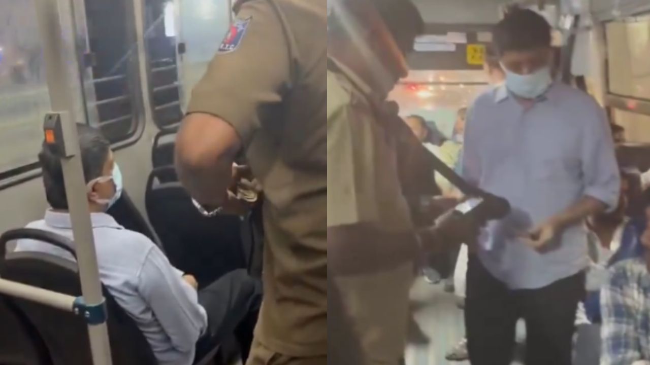 “छुट्टा नहीं तो नीचे उतरो…” मास्क पहनकर BMTC बस में चढ़े कर्नाटक के परिवहन मंत्री को कंडक्टर ने ही चलती बस से उतारा!