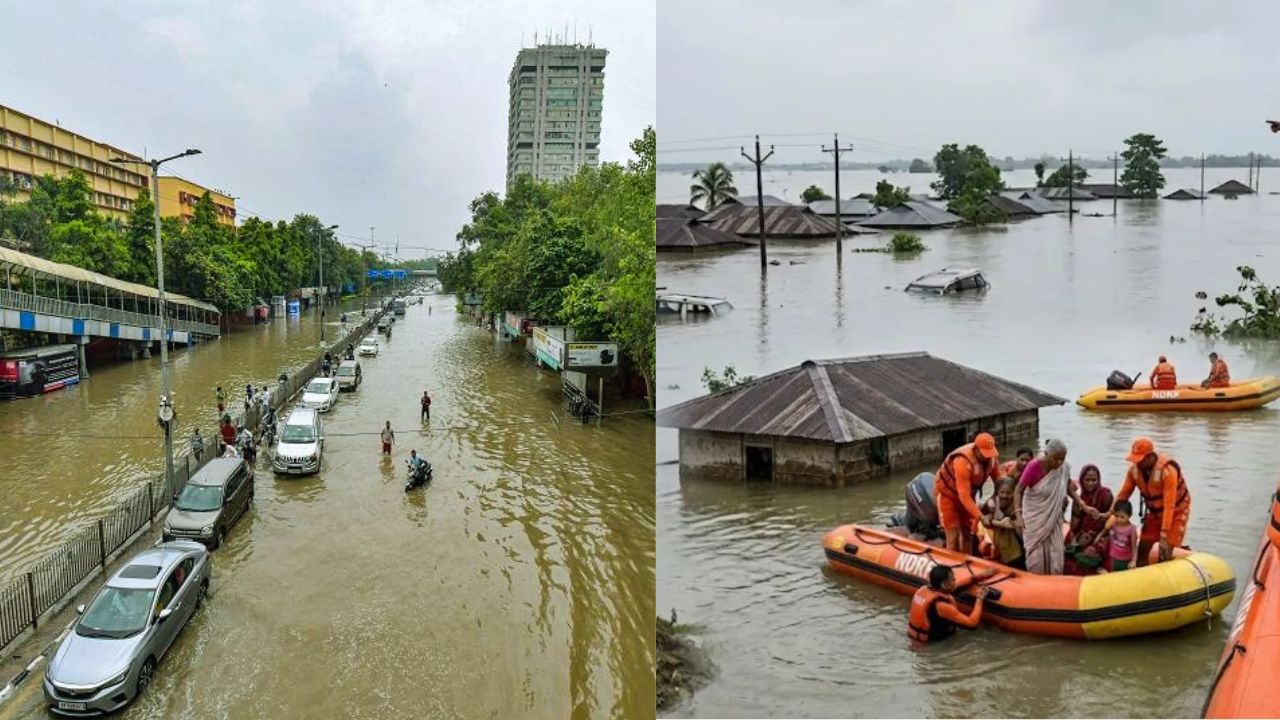 दिल्ली-यूपी से असम तक हाहाकार: 14 राज्यों में मानसून का रेड अलर्ट, असम में बाढ़ से 78 की मौत!