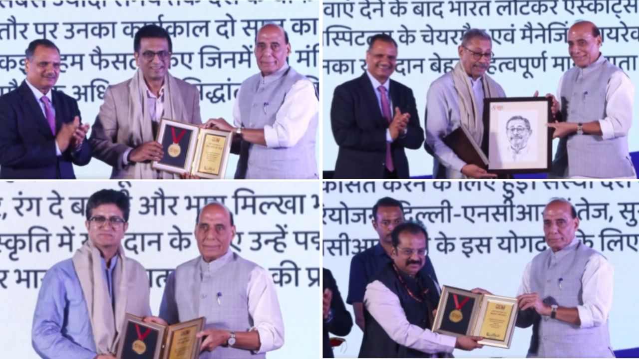 गीतकार प्रसून जोशी, पूर्व CJI DY चंद्रचूड़, उद्योगपति सिंघानिया समेत 9 दिग्गजों को मिला NBT भूषण और नवरत्न सम्मान