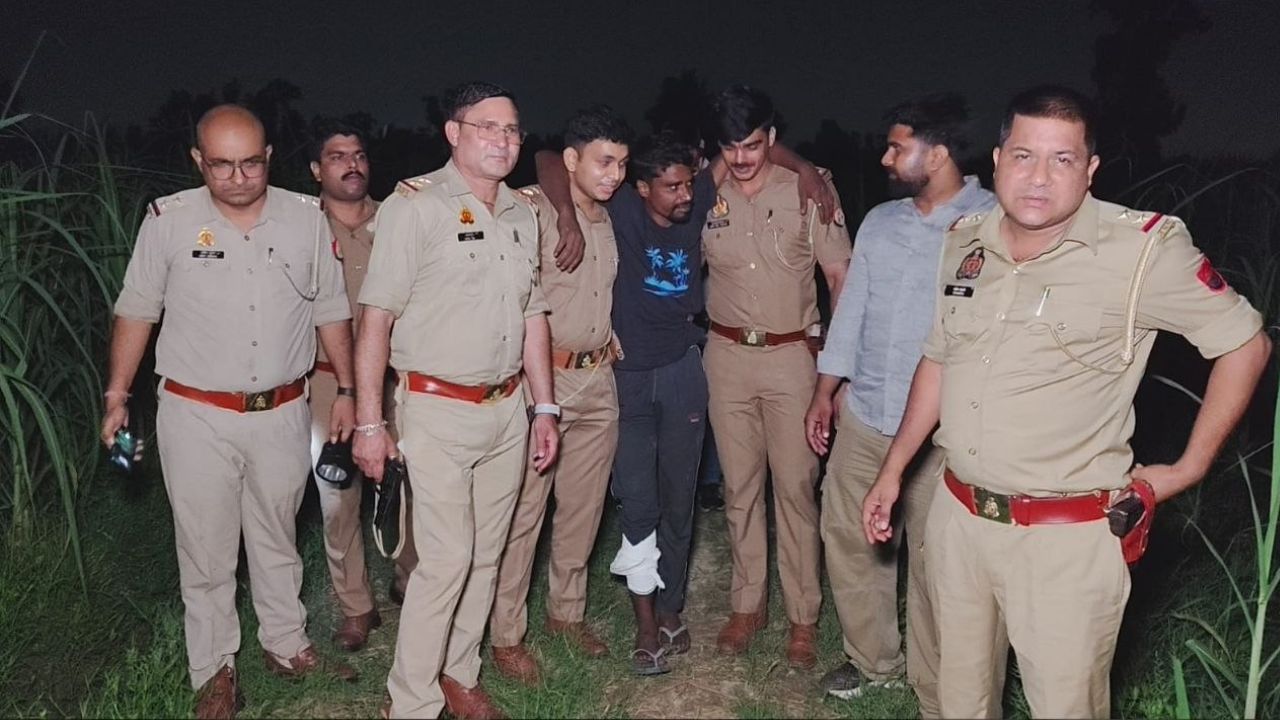 मुजफ्फरनगर में पुलिस और शातिर चोरों के बीच मुठभेड़; एक को लगी गोली, दूसरा तलाशी में गिरफ्तार