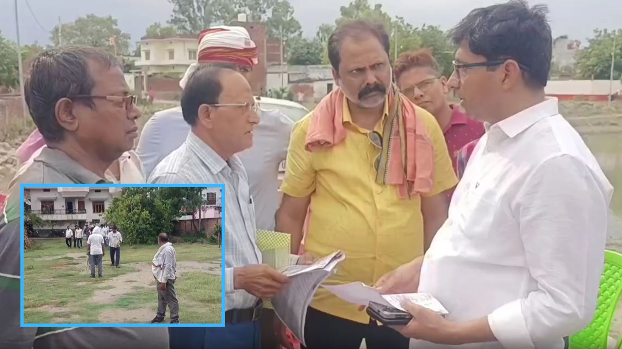 तालाब की जमीन पर बड़ा खेल या बड़ी कार्रवाई? डीडीयू नगर में चला प्रशासन का ‘सर्जिकल स्ट्राइक’ अभियान, कब्जेदारों में हड़कंप