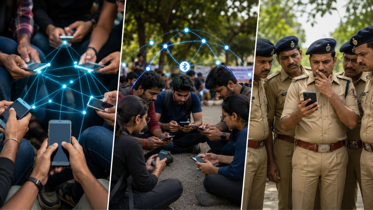 बिना इंटरनेट और सिम के कैसे हो रही चैटिंग? जंतर-मंतर प्रदर्शन में पुलिस भी हैरान, जानें क्या है यह सीक्रेट टेक्नोलॉजी