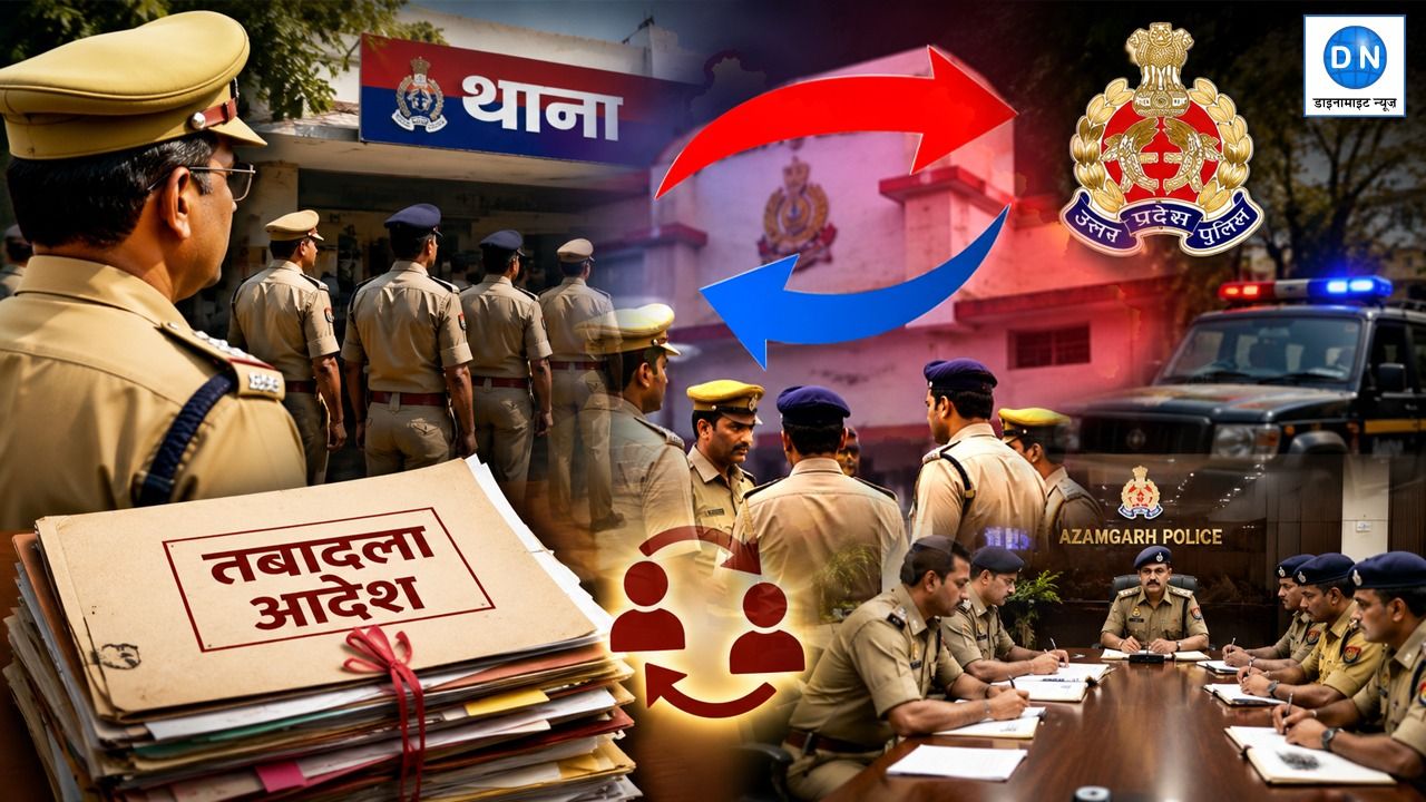 आजमगढ़ पुलिस महकमे में बड़ा उलटफेर: एसपी ने बदले 11 थानेदार, सिधारी और जीयनपुर समेत कई थानों के प्रभारी बदले