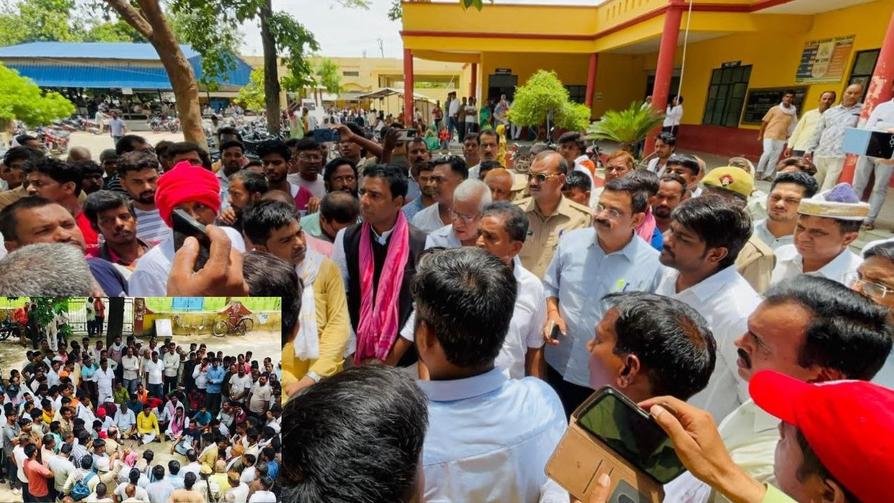 देवरिया में बिजली गुल और सड़क पर चालीसा का पाठ! जानिए सपा के इस अनोखे विरोध का पूरा सच