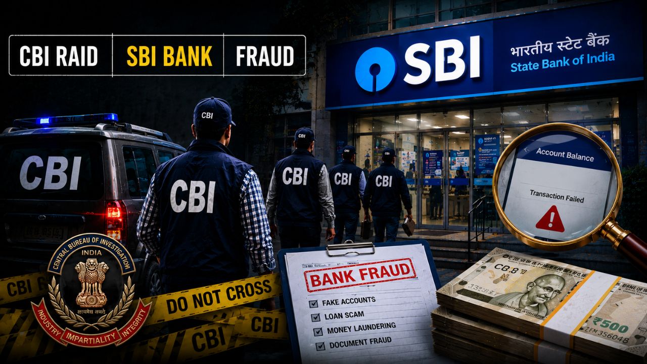 Bank Fraud: करोड़ों के बैंक फ्रॉड में CBI का बड़ा एक्शन, कई ठिकानों पर छापेमारी, कंपनी के 5 निदेशकों पर FIR