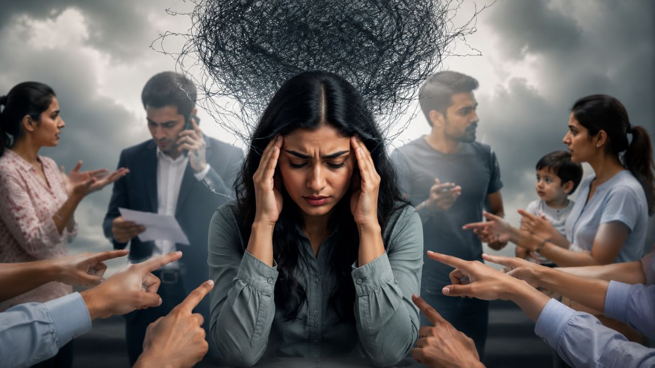 सावधान! दूसरों की टेंशन अपने सिर लेना पड़ सकता है भारी, कहीं आप भी तो नहीं कर रहे ये बड़ी गलती?