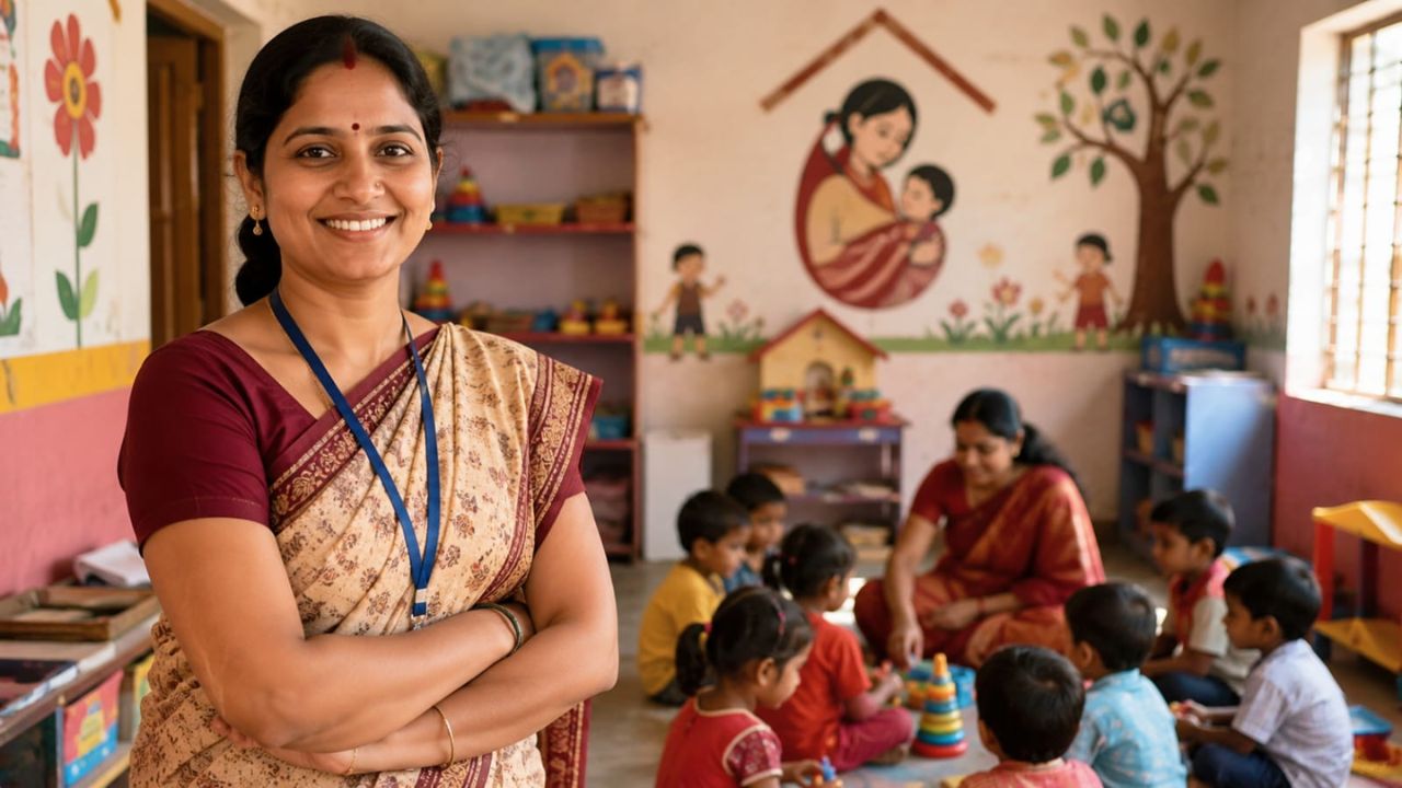 UP Anganwadi Bharti:12वीं पास महिलाओं के लिए शानदार मौका; सिर्फ मेरिट से मिलेगी सीधी नियुक्ति