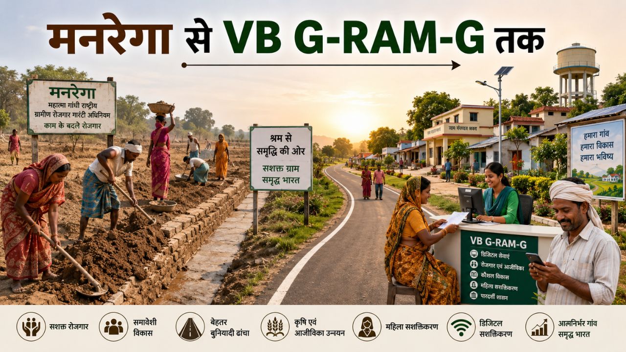 क्या मनरेगा सच में बन गया इतिहास? आज से लागू हुआ VB G-RAM-G कानून, जानिए क्या बदला और किसे होगा सबसे बड़ा फायदा 