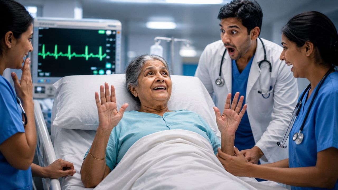 आगरा में मरने के बाद जिंदा हुई महिला, अंतिम संस्कार में बोली- अरे कहां ले जा रहे मुझे, मैं जिंदा हूं…