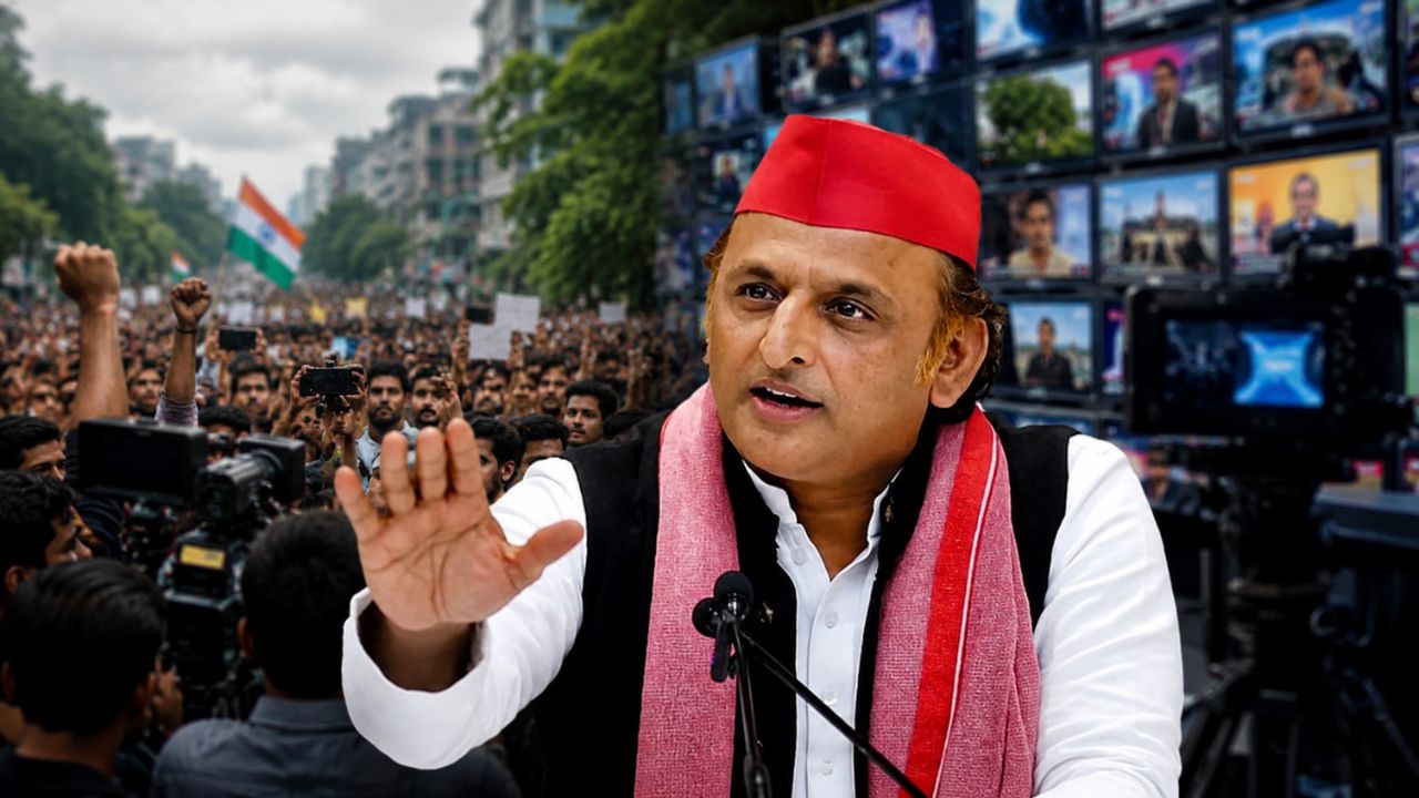 सपा प्रमुख अखिलेश यादव बोले-“Mainstream Media” को “Main Street Media” बनना होगा, जनता वास्तविक मुद्दों पर देखना चाहती संवाद