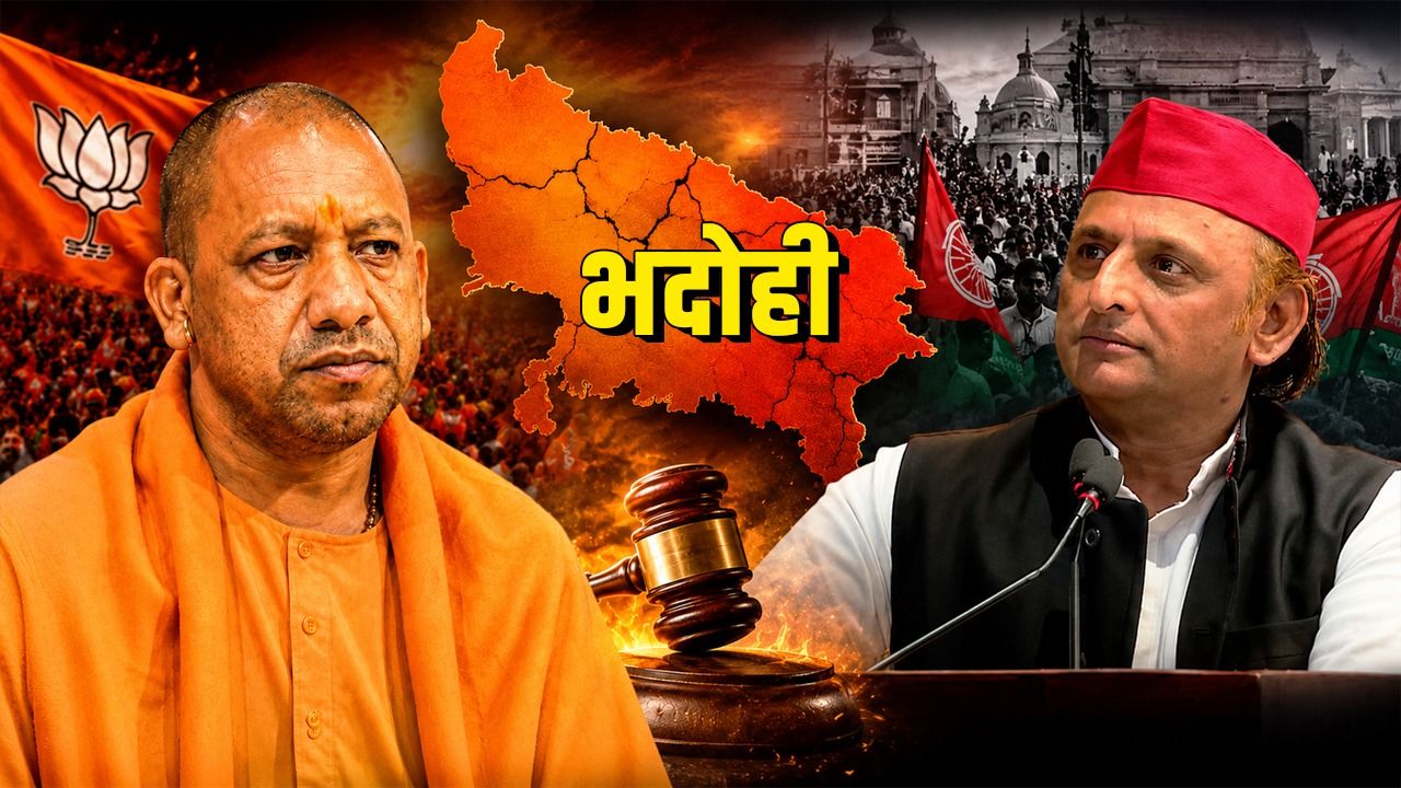 नाम बदलने से क्या बदल जाएगा? भदोही पर योगी के ऐलान पर अखिलेश यादव ने साधा निशाना, यूपी में फिर छिड़ी नई बहस