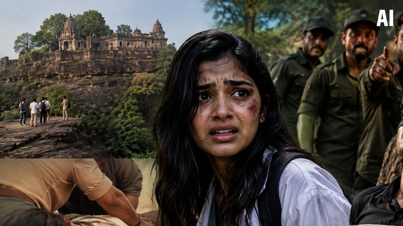 चित्रकूट घूमने आई NEET छात्रा के साथ गैंगरेप: वनकर्मी बनकर आए दरिंदे, बॉयफ्रेंड को बंधक बनाकर कर डाला कांड