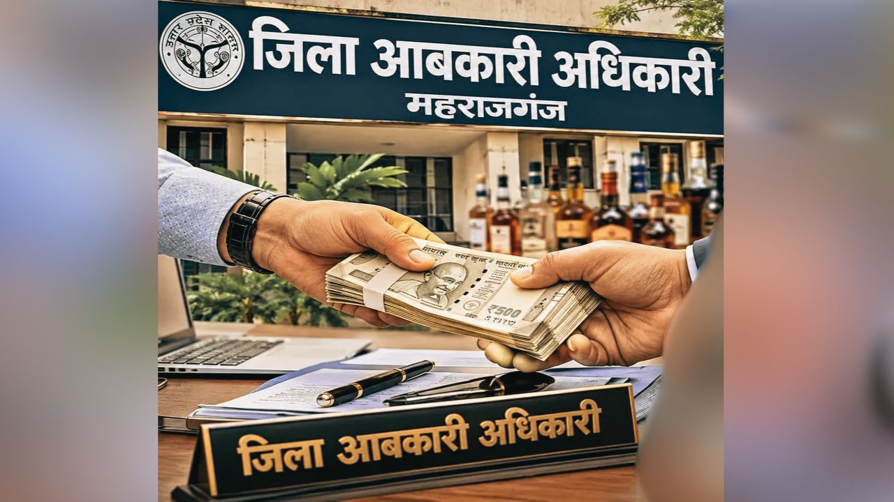 महराजगंज में आबकारी विभाग में रिश्वतखोरी का दावा, अब एंटी करप्शन जांच से खुलेगा राज