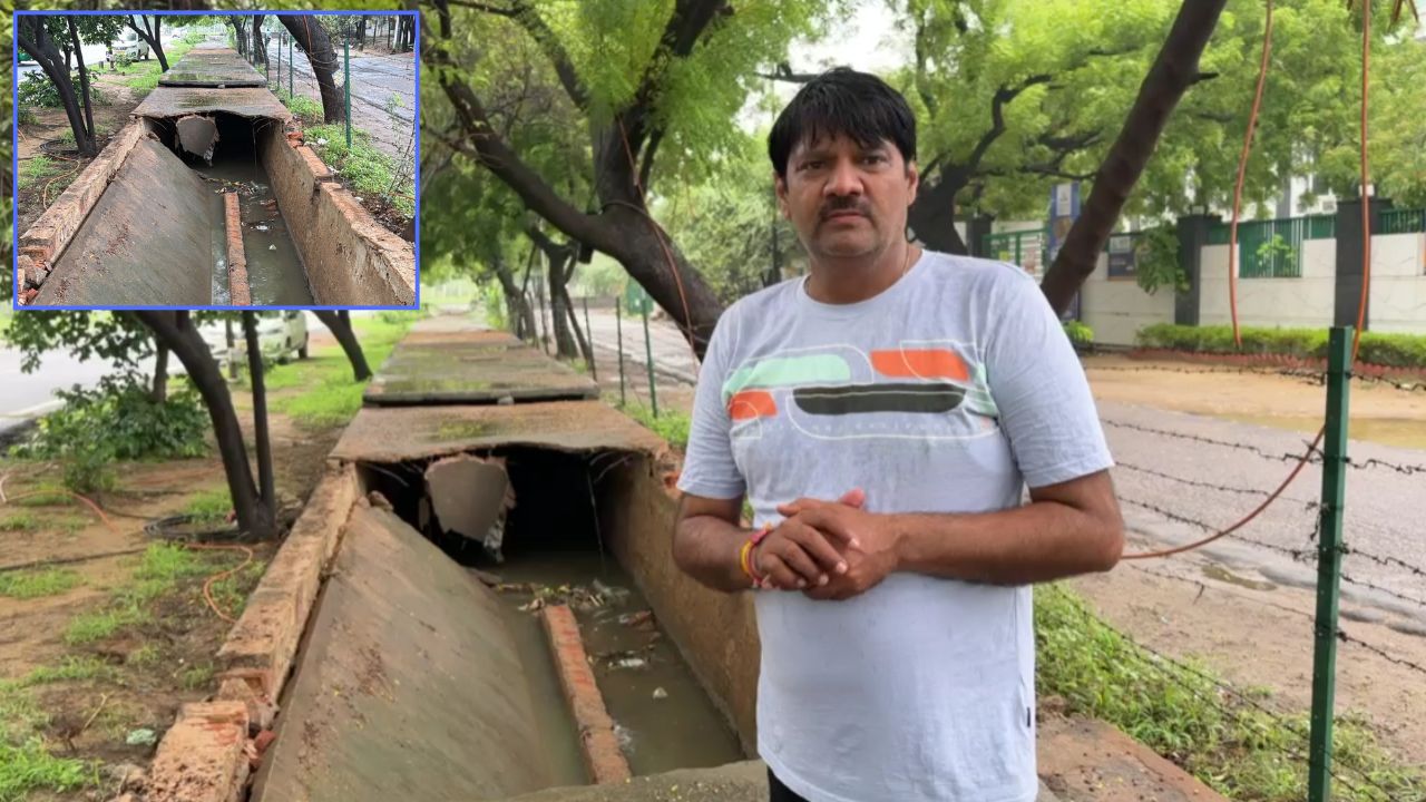 ये है योगी आदित्यनाथ का पसन्दीदा शहर ग्रेटर नोएडा: खुले नाले दे रहे मौत को दावत, अफसरों की आंखों पर बंधी पट्टी