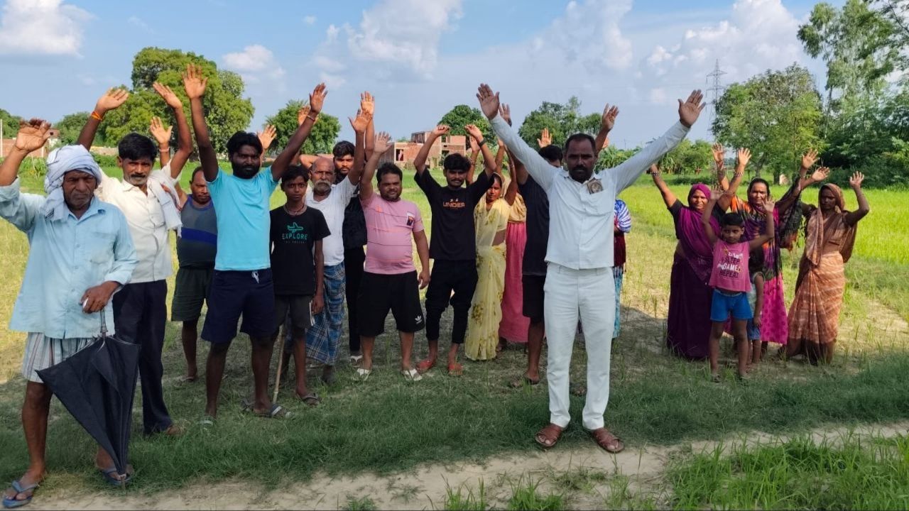 धानी बाजार में ग्राम सभा की भूमि को लेकर बढ़ा विवाद, कब्जे के आरोप से भड़के ग्रामीण; अब प्रशासन से बड़ी कार्रवाई की मांग