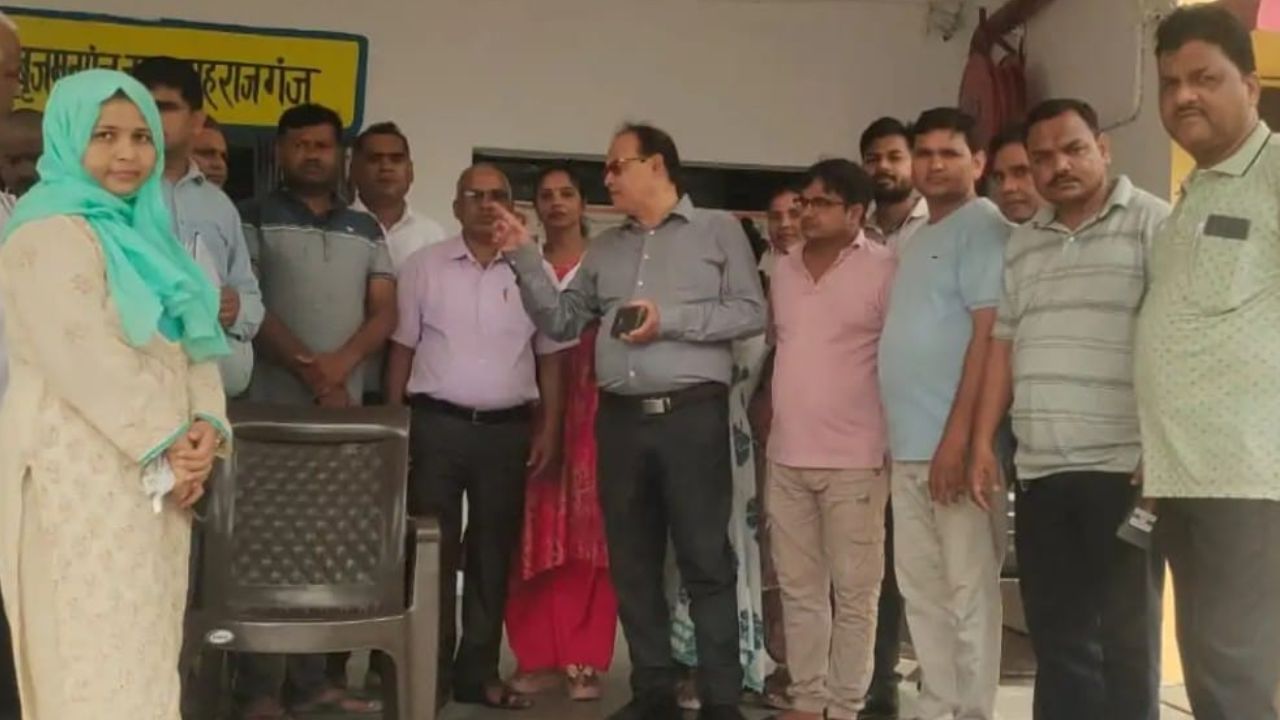 बृजमनगंज में औचक निरीक्षण में खुली CHC की पोल, साफ-सफाई पर CMO नाराज