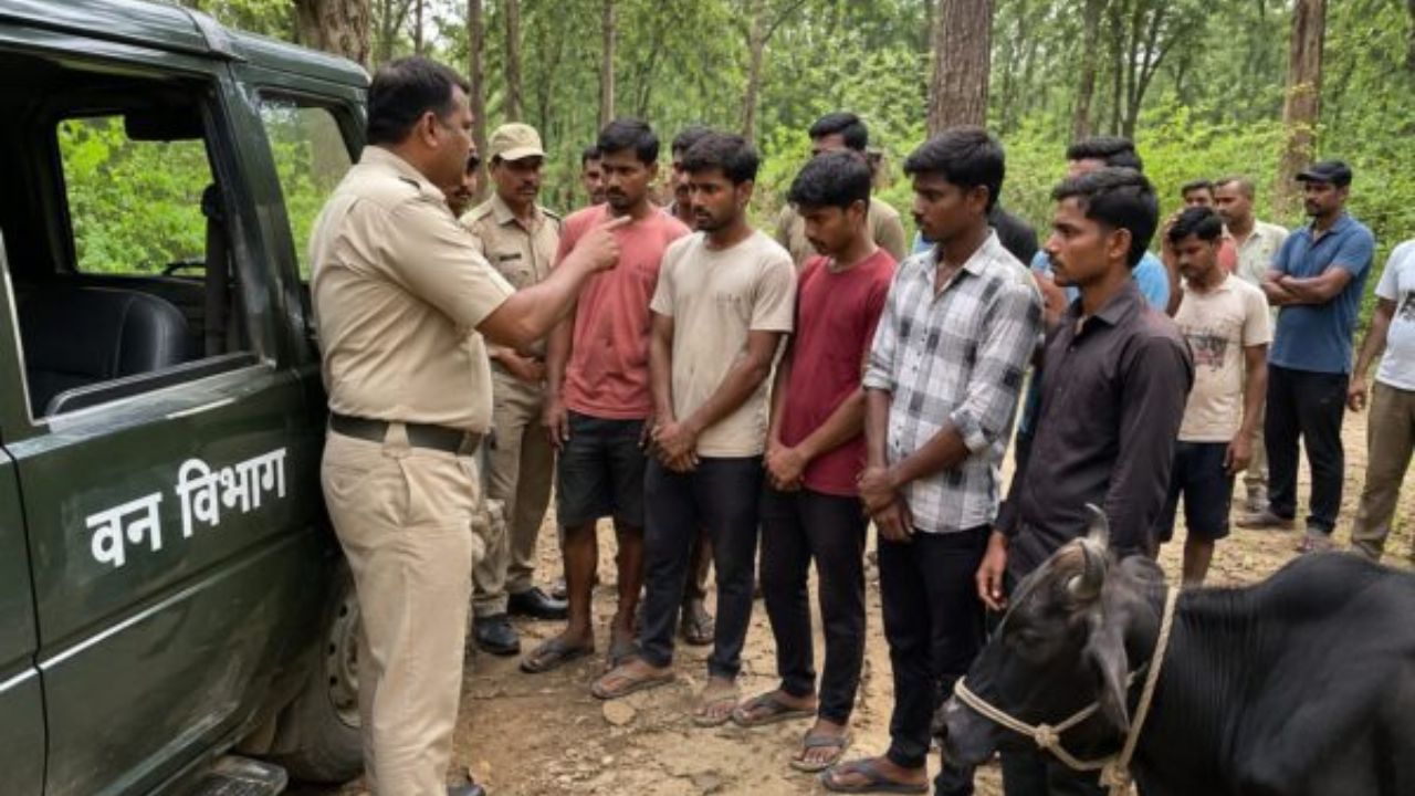 Maharajganj: असलहों के साए में नाबालिग समेत छह को उठा ले गई वन विभाग की टीम! तरहवा जंगल में हड़कंप, ग्रामीणों का फूटा गुस्सा