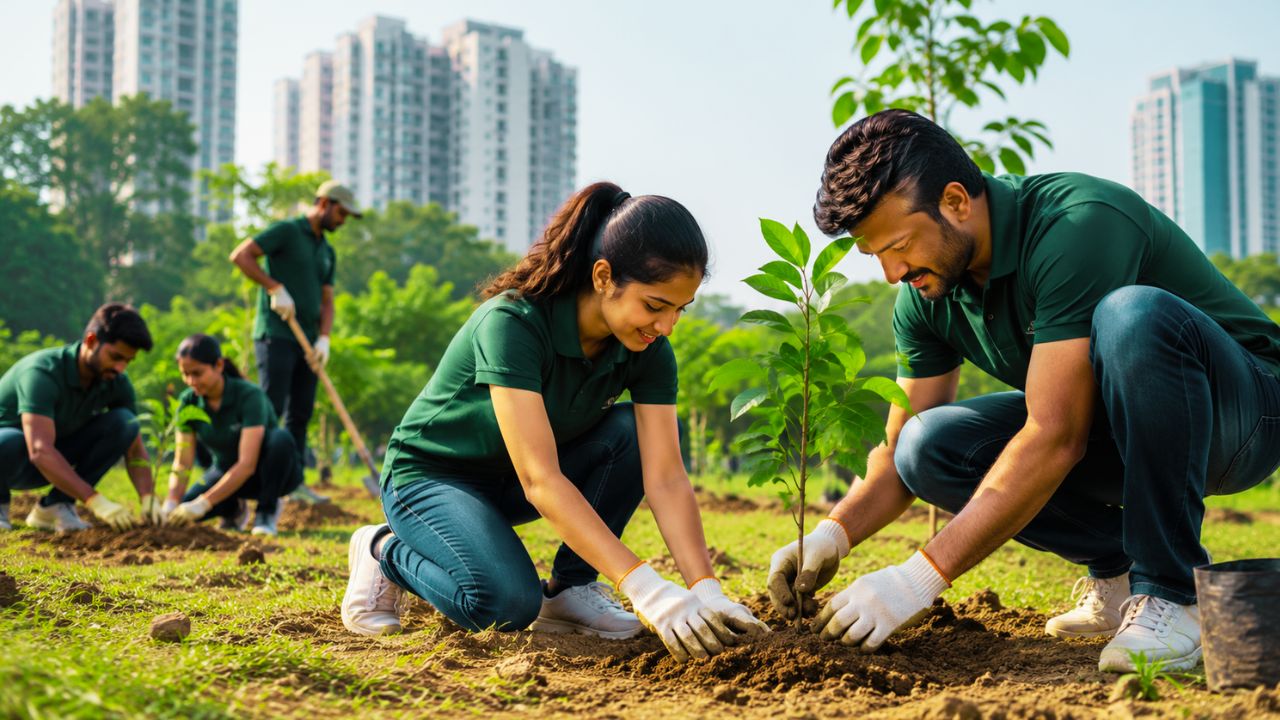 एक दिन में 5 लाख पौधों से हरा होगा गौतमबुद्ध नगर, आज नोएडा और ग्रेटर नोएडा में चलेगा हरियाली का महाअभियान