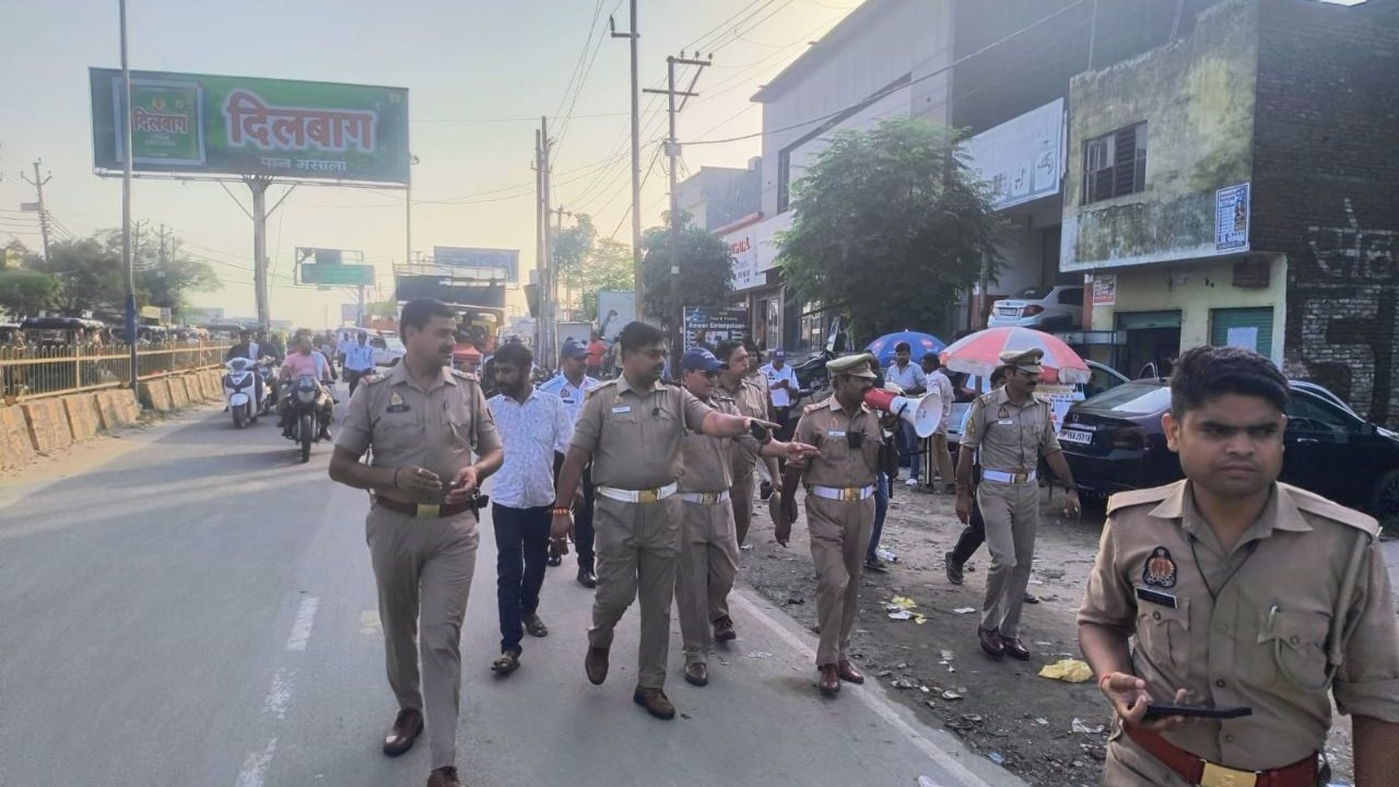 मुजफ्फरनगर में ट्रैफिक पुलिस  ताबड़तोड़ एक्शन, इल लोगों के काटे चालन