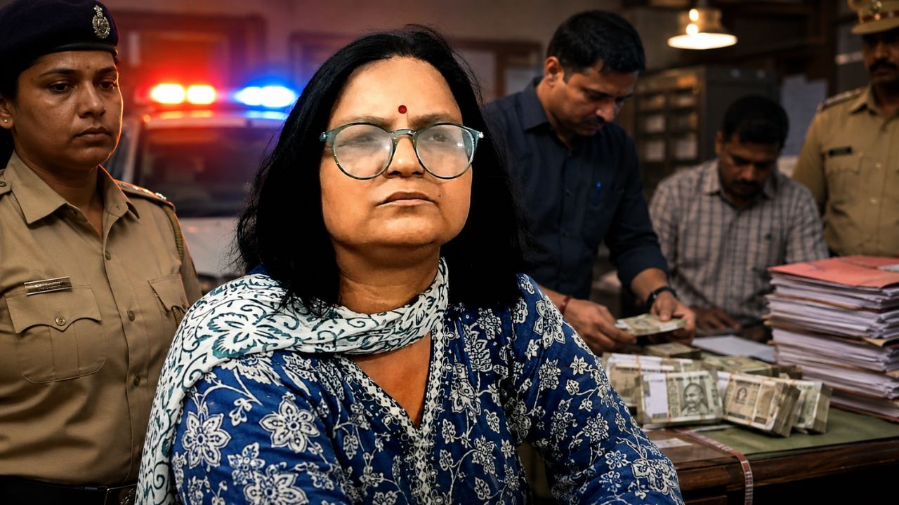 रिश्वत लेते ही खुल गया राज… GST उपायुक्त अंबिका सिंह गिरफ्तार, 50 हजार रुपये के मामले में पहुंचीं जेल