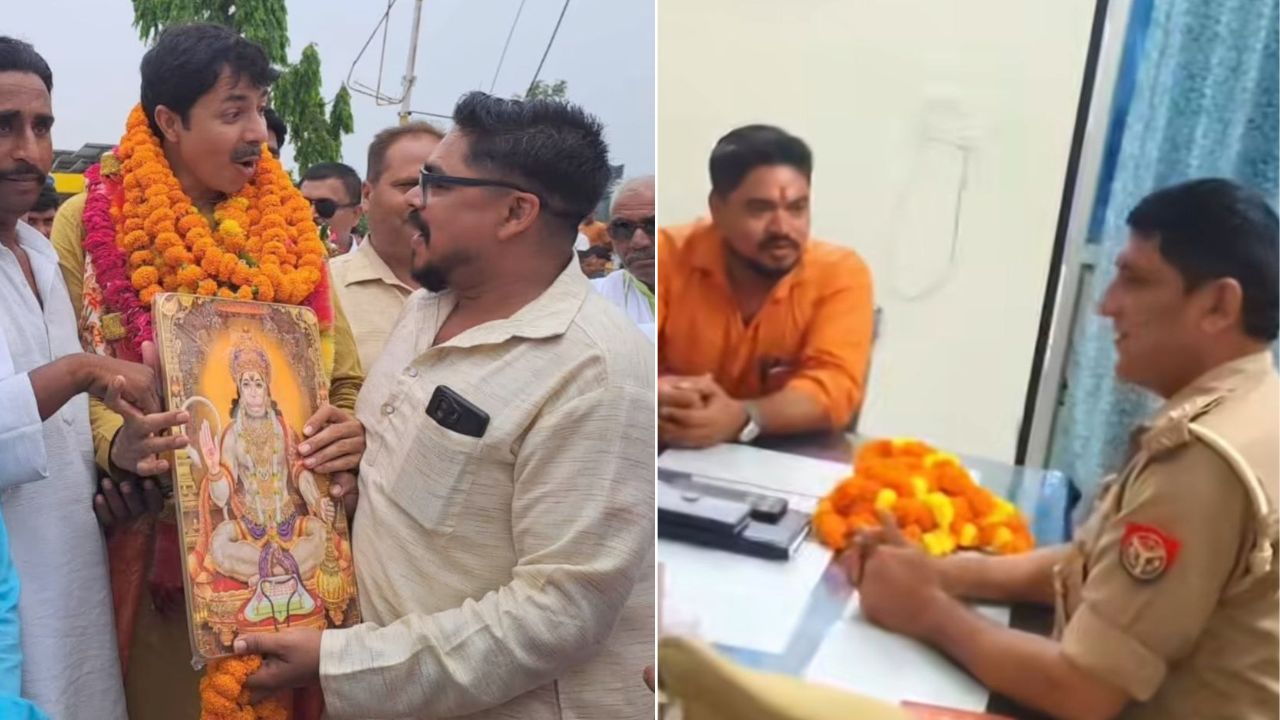 मौत को छूकर टक से वापस आया रीलबाज! बदायूं में चलती कार की खिड़की पर स्टंट, सामने खड़ी ट्रॉली देख उड़े होश