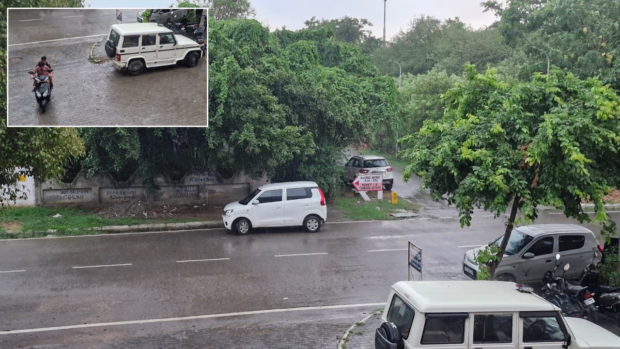 बदला मौसम का मिजाज: नोएडा समेत पूरे एनसीआर में झमाझम बारिश, लोगों को मिली गर्मी से राहत