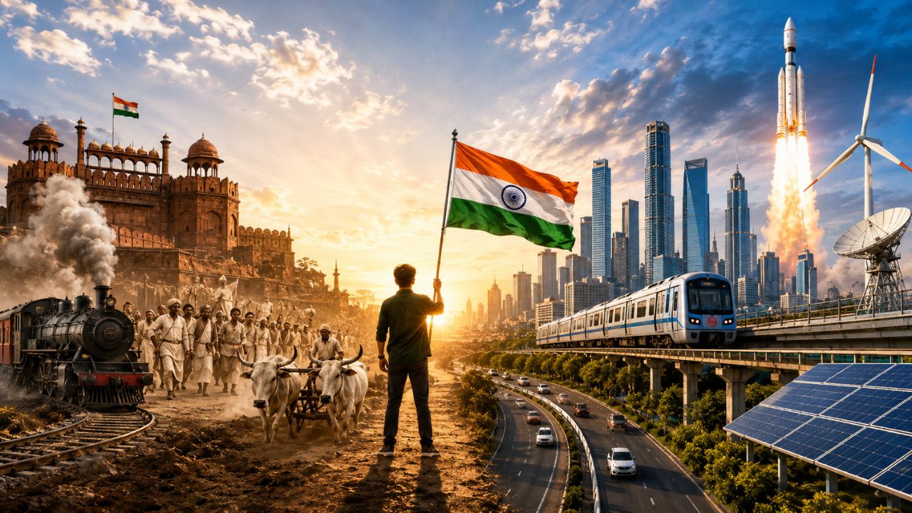 Independence Day 2026: 1947 से 2026 तक कितना बदल गया भारत? 80वें स्वतंत्रता दिवस पर जानिए देश की पूरी कहानी