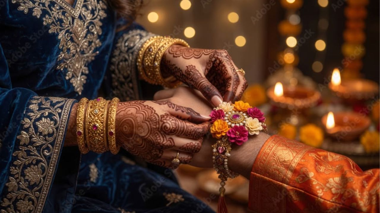 रक्षाबंधन भाई-बहन के अटूट प्यार और भरोसे का सबसे पावन पर्व है। इस खास दिन बहनें अपने भाइयों की लंबी उम्र की दुआ मांगते हुए कलाई पर राखी बांधती हैं और भाई उनकी हर मोड़ पर रक्षा का वादा करते हैं। हालांकि, आज के आधुनिक दौर में पढ़ाई या नौकरी की वजह से अक्सर भाई-बहन अलग-अलग शहरों या देशों में रहने को मजबूर हैं। (Img- Pinterest)