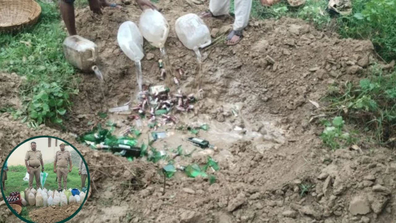 UP News: शराब तस्करों का आतंक,  देवरिया पुलिस ने चलाया चाबुक तो टूटी कई की कमर