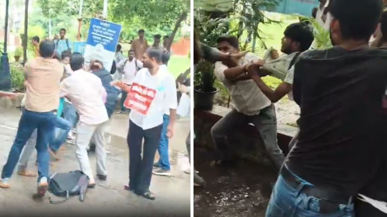 आंदोलन दबाने की साजिश या सुरक्षा में चूक? इलाहाबाद यूनिवर्सिटी में छात्रों पर हिंसक हमले से हड़कंप