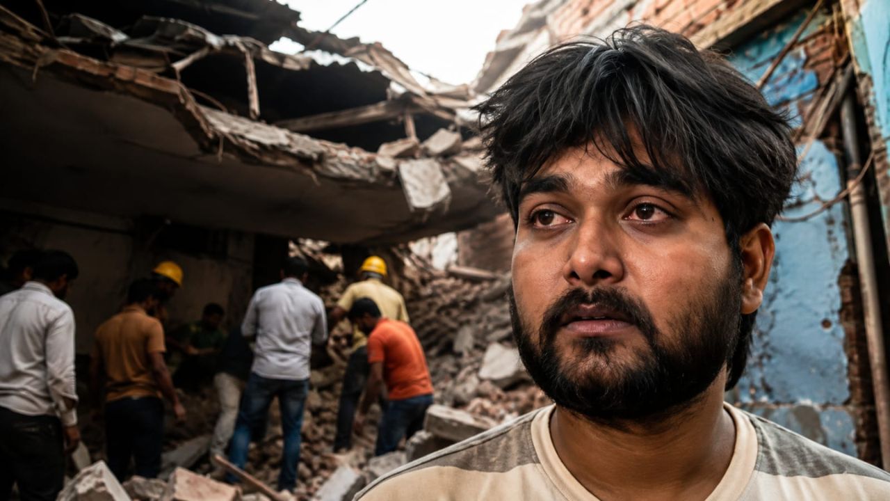 “मैं हाथों से पत्थर हटाता रहा, पर अपनों की सांसें नहीं बचा सका” प्रतापगढ़ हादसे में अमन ने सुनाई 6 जिंदगियों के दफन होने की कहानी