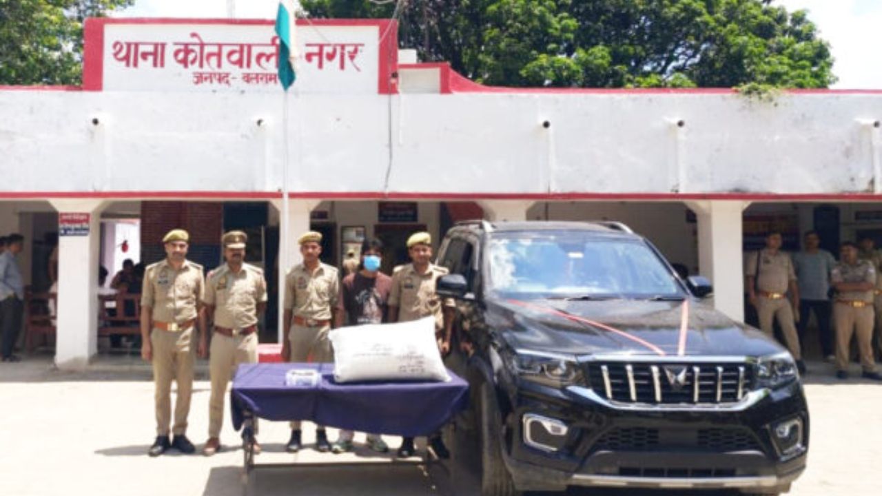 नई स्कॉर्पियो, कोई नंबर नहीं… बोरी खुलते ही पुलिस के उड़ गए होश, अंदर मिला गांजे का जखीरा