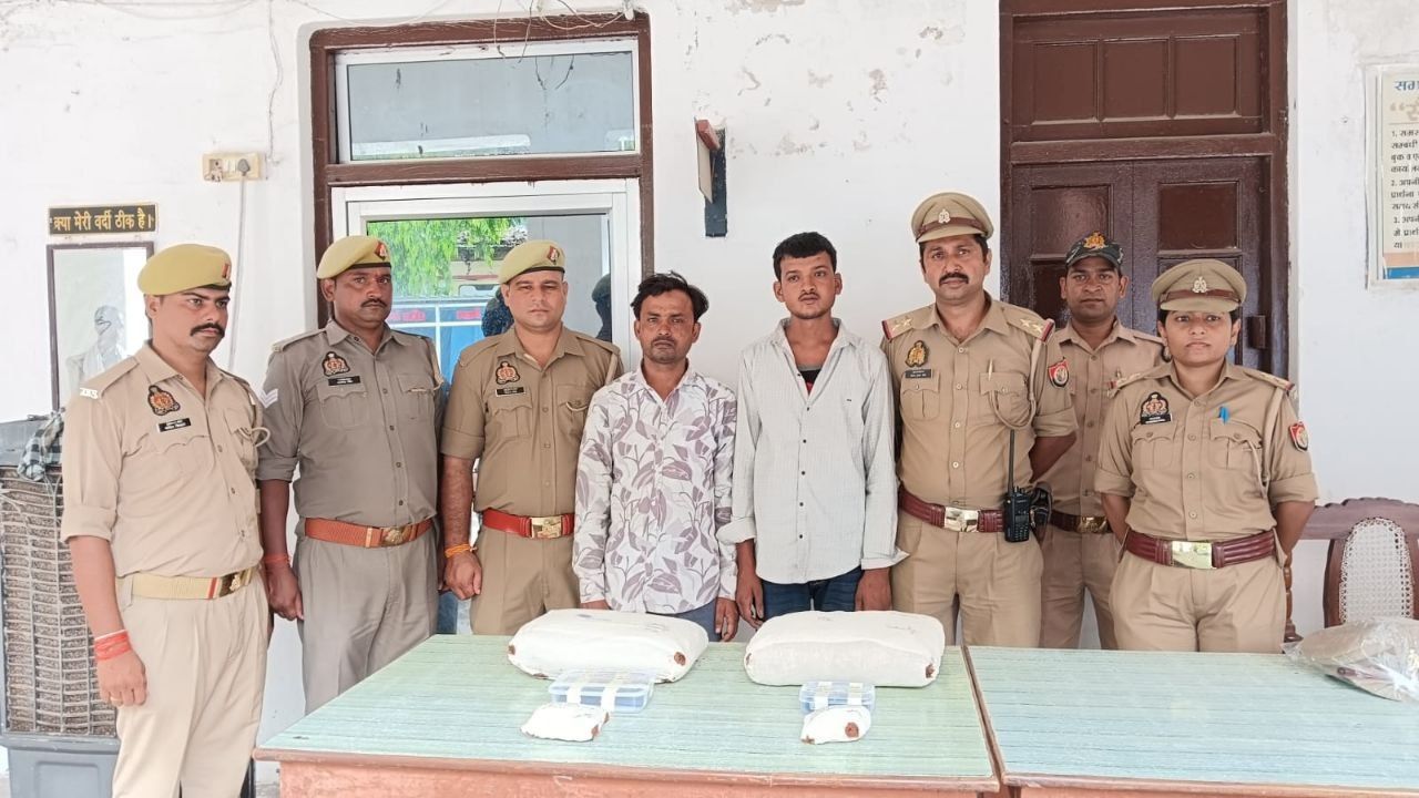 Banda: नशे की खेप लेकर निकले थे दो शातिर, लेकिन बीच रास्ते पुलिस ने ऐसे बिछाया जाल