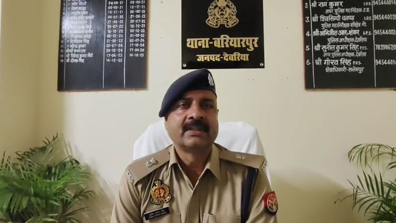 मवेशी तस्करों की खैर नहीं! देवरिया में बरियारपुर पुलिस ने मुठभेड़ के दौरान पिकअप समेत तीन शातिर बदमाशों को दबोचा