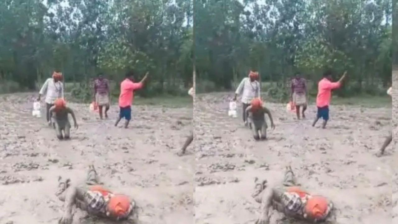 भक्ति की राह में फैला कीचड़ का जाल! दंडवत करते भक्तों के छिल गए घुटने, आखिर कहां खो गए अफसरों के इंतजाम?