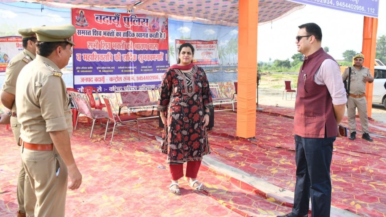 कांवड़ियों की सुरक्षा में कोई चूक नहीं! DM-SSP ने पैदल नापा यात्रा मार्ग, अफसरों को दिए सख्त निर्देश