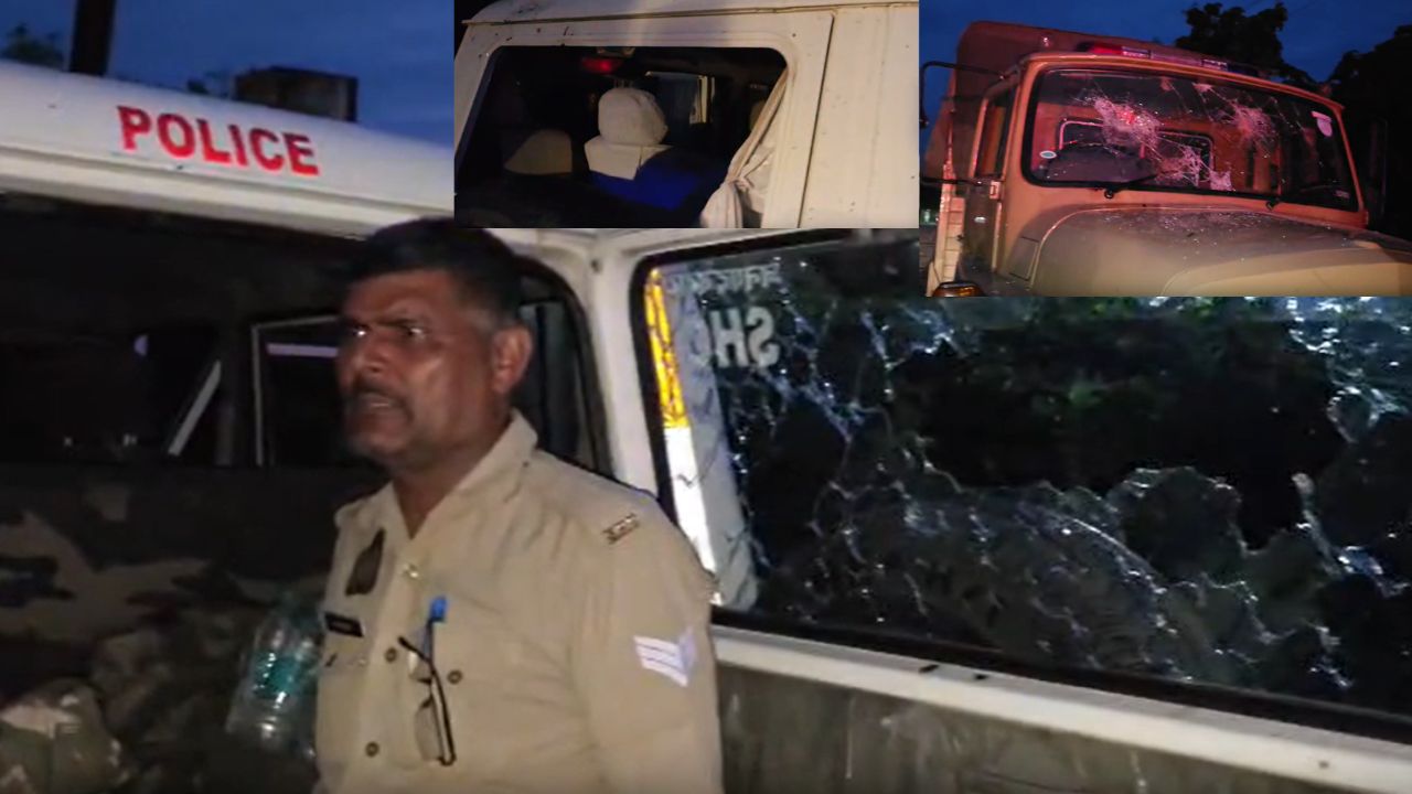 बदायूं में सरकारी जमीन पर मूर्ति स्थापना को लेकर बवाल, पुलिस पर पथराव, कई गाड़ियां क्षतिग्रस्त