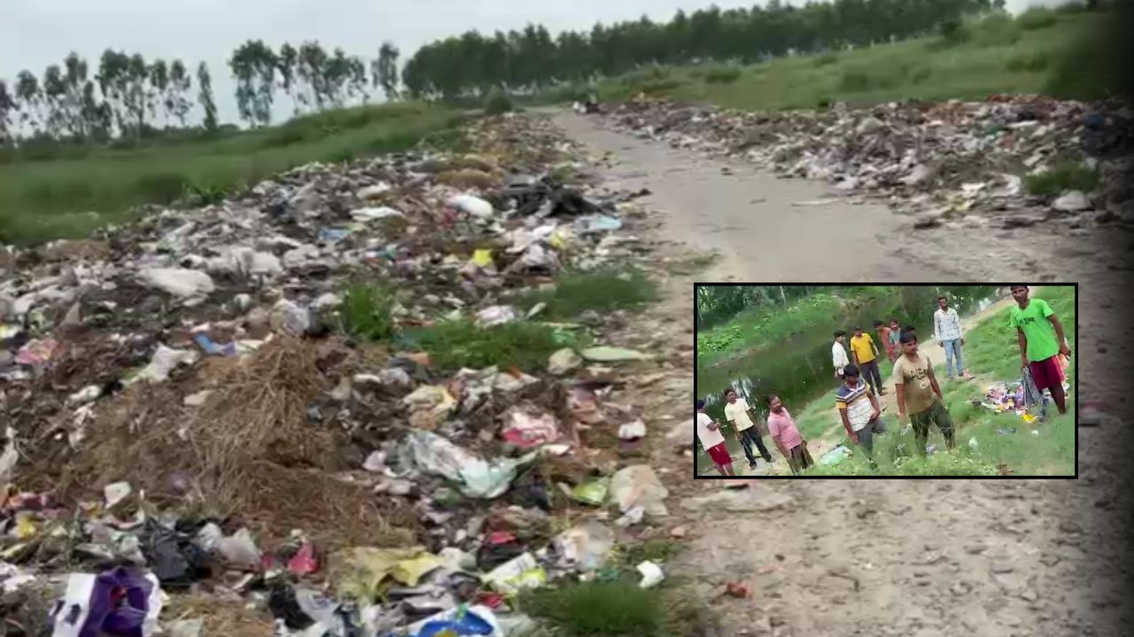 सोत नदी पर मंडराया संकट: ककराला पालिका की करतूत से नदी किनारे लग रहे कचरे के अंबार, भड़के ग्रामीणों की बड़ी चेतावनी