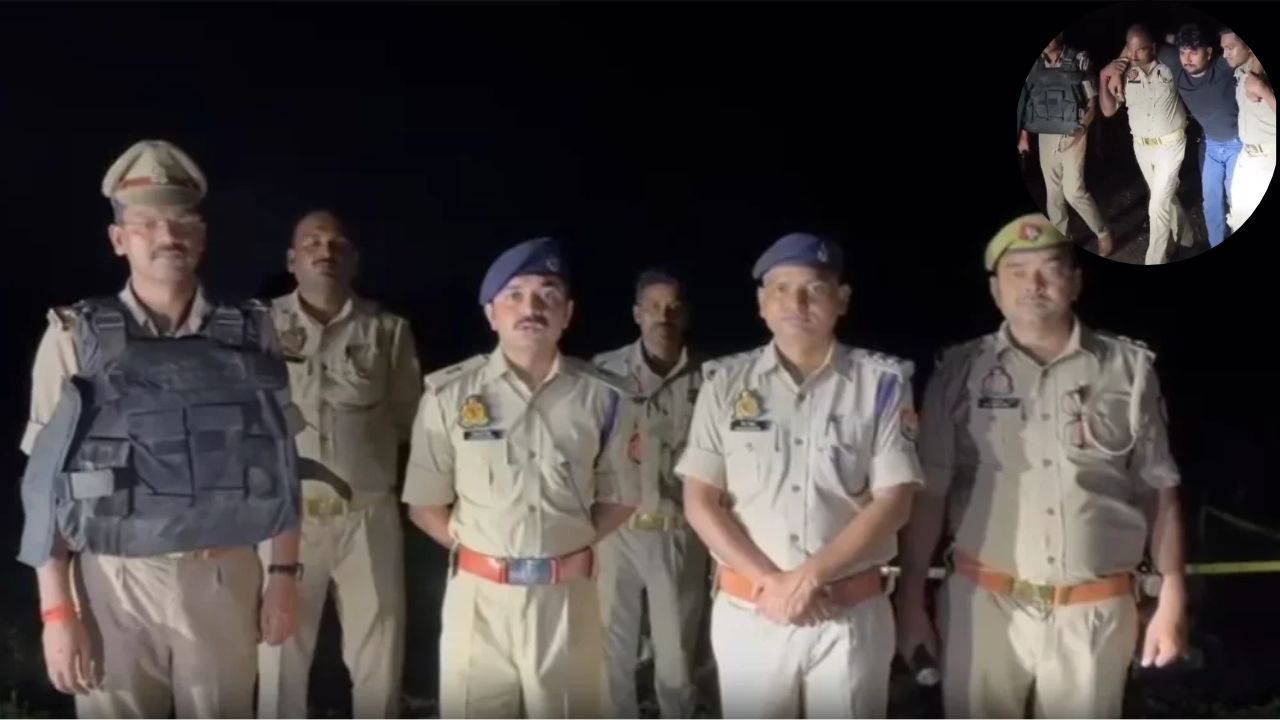 Mirzapur News: 25 हजार का इनामी गो-तस्कर पुलिस मुठभेड़ में घायल, लालगंज पुलिस ने किया गिरफ्तार