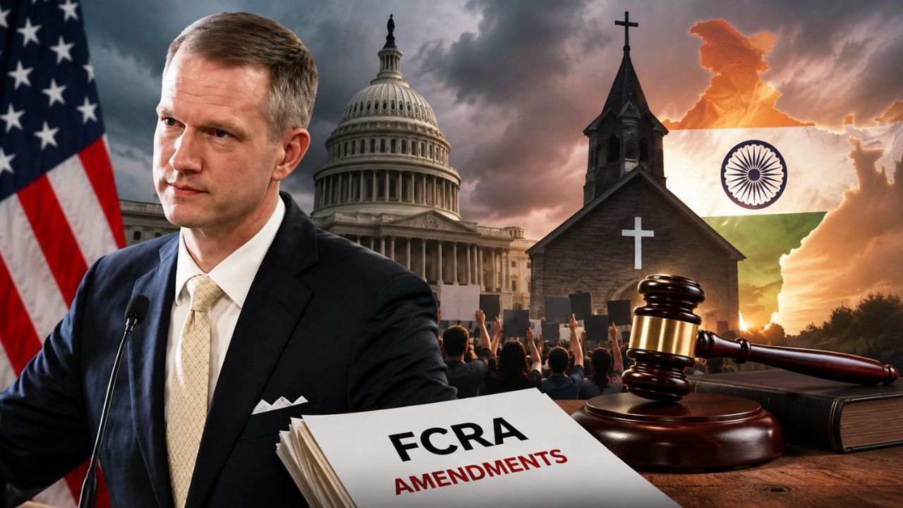 भारत के नए FCRA संशोधनों पर अमेरिका में मचा बवाल, जानिये क्यों और सांसद राइली मूर ने क्या कहा?