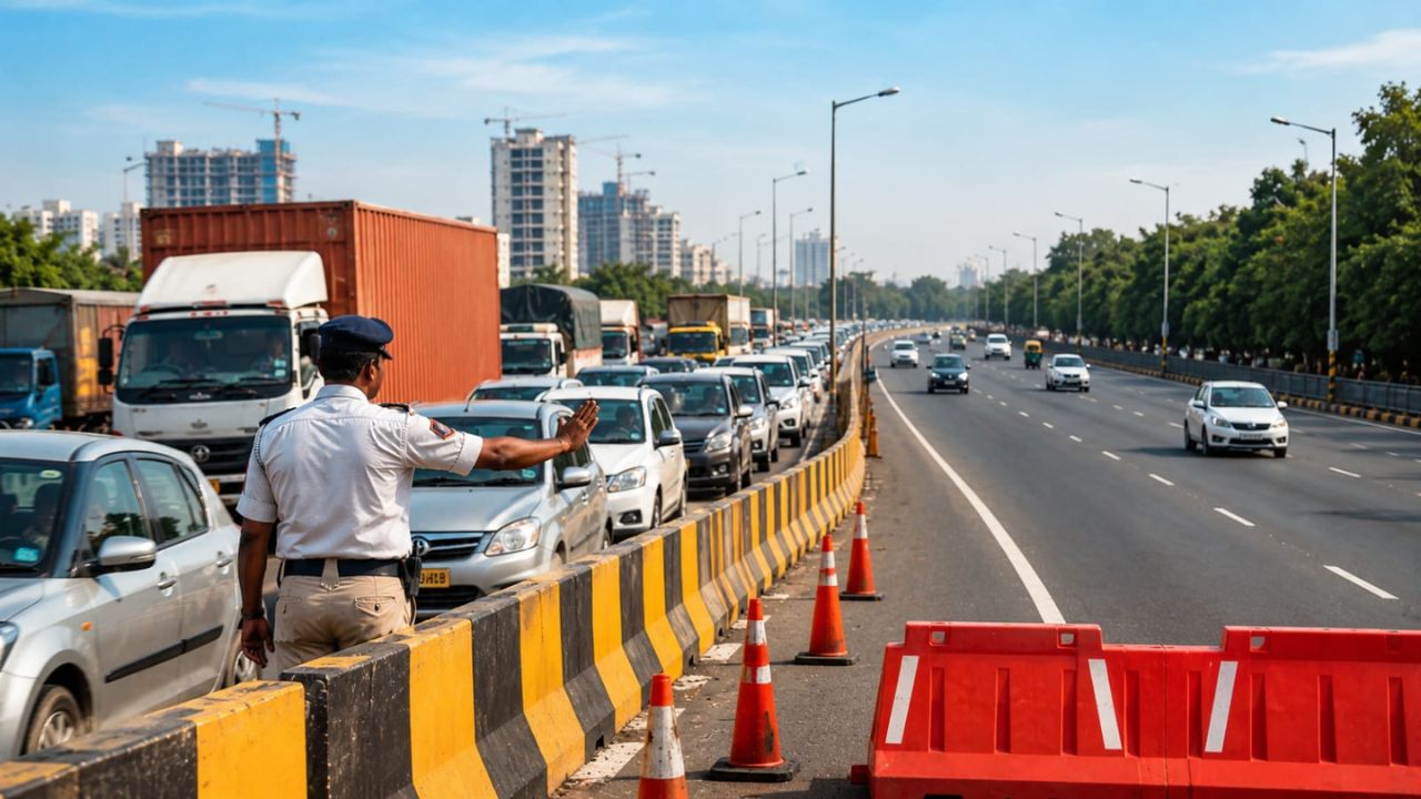 फरीदाबाद से दिल्ली का सफर करने वाले सावधान! बॉर्डर पर ट्रैफिक डायवर्ट, जानिए कौन से रास्ते रहेंगे खुले