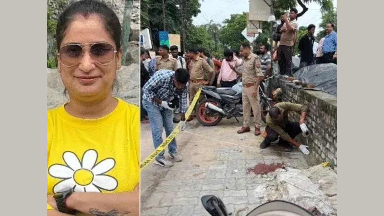 लखनऊ में बैंककर्मी की दिनदहाड़े हत्या: पत्नी को बचाने आगे आने वाले पर तान दी थी पिस्तौल