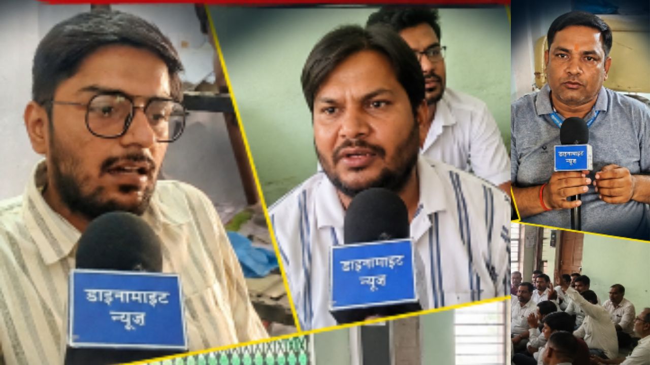 Gorakhppur: अयोध्या में एक्शन, गोरखपुर में रिएक्शन; आक्रोशित लेखपालों का ATC टीम के खिलाफ खजनी में धरना