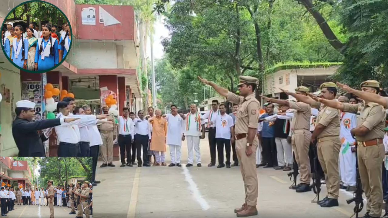 गोरखपुर में जश्न-ए-आजादी की बहार! तिरंगे के साये में झूम उठे गाँव और शहर, खजनी में गूंजा ‘भारत माता की जय’