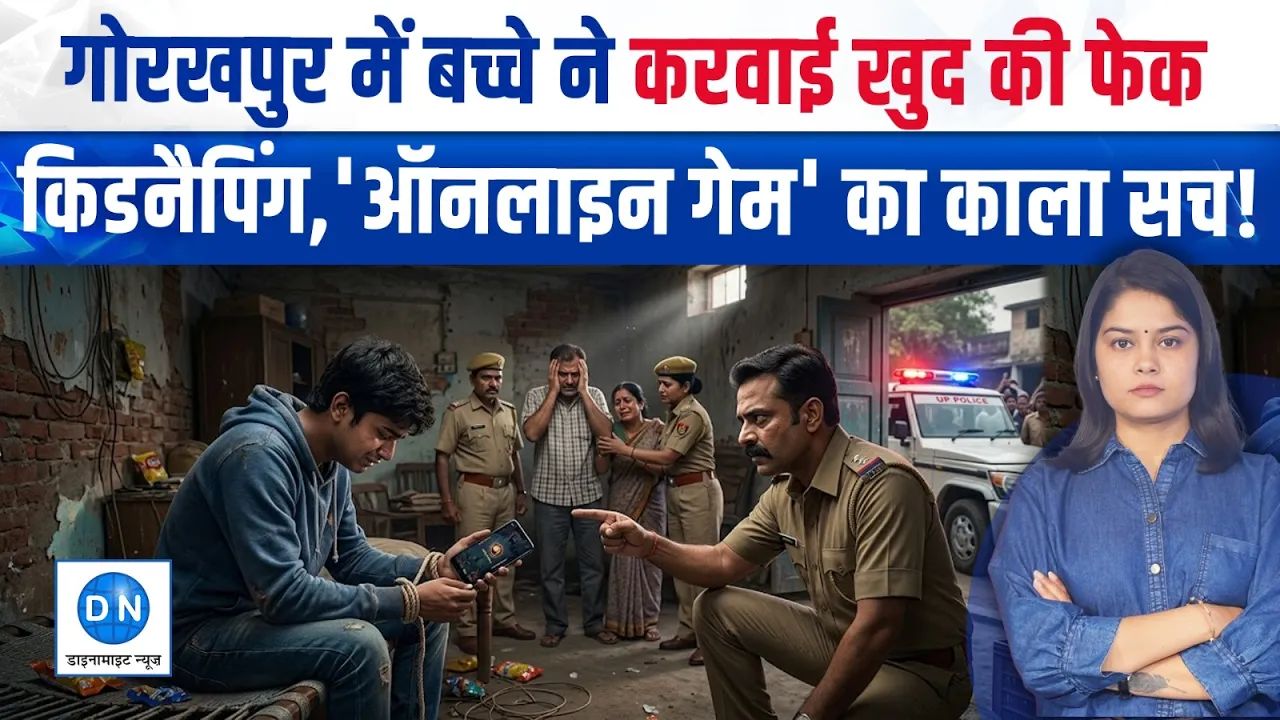 Video: गेमिंग का चस्का, AI का तड़का और सवा दो घंटे में ‘The End’: लाखों की फिरौती के लिए बच्चे का हाईटेक ड्रामा