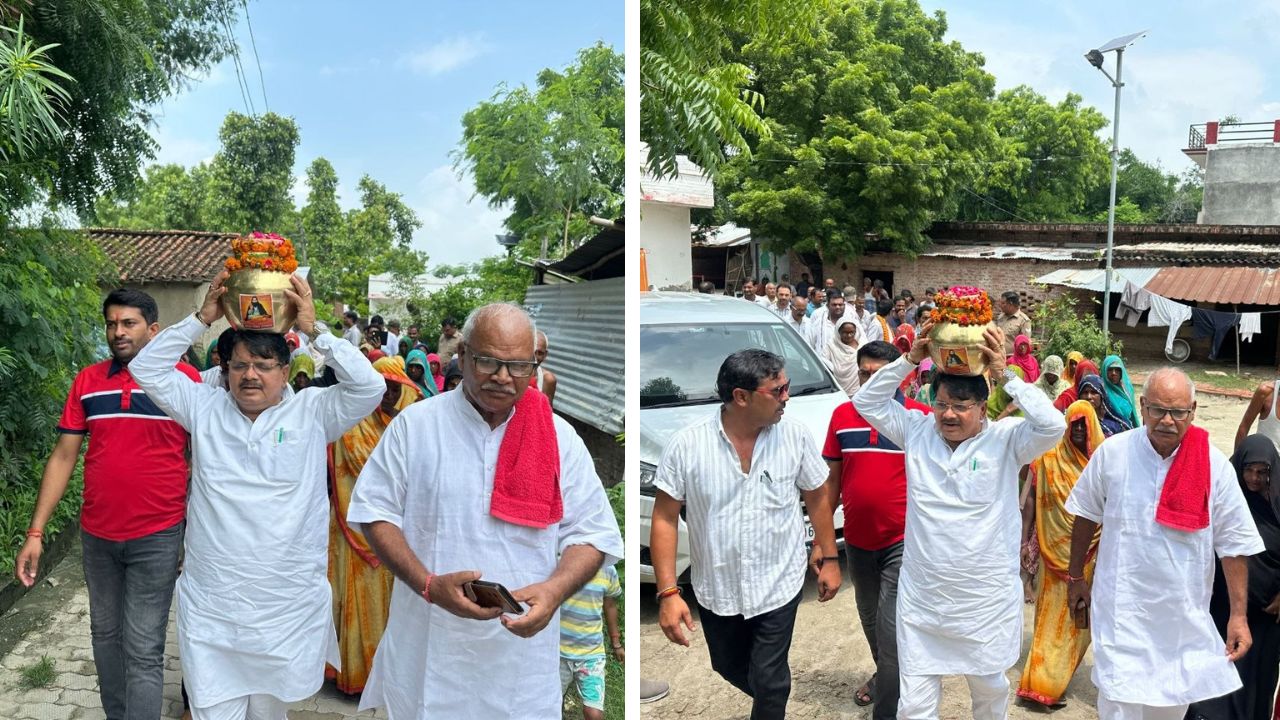अमेठी में गुरु रविदास जयंती पर निकली भव्य कलश यात्रा, श्रद्धालुओं ने सामाजिक समरसता का दिया संदेश