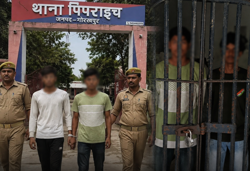 Gorakhpur: पिपराइच हत्याकांड में पुलिस की सख्ती के आगे झुके फरार आरोपी, ऐसे चढ़े पुलिस के हत्थे