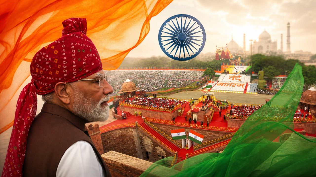 80th Independence Day 2026 LIVE: देश को संबोधित कर रहे PM मोदी, बोले- 2047 में विकसित भारत बनाकर रहेंगे
