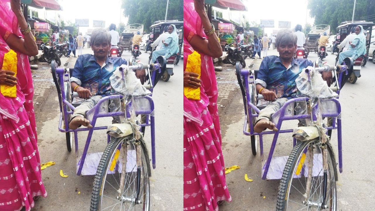 Deoria: जनता दर्शन में डीएम की संवेदनशील पहल, दिव्यांग को मिली ट्राइसाइकिल; गंभीर बीमार महिला को योजनाओं से जोड़ा