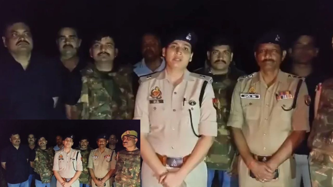 24 घंटे के भीतर ‘इंसाफ’! व्यापारी पर हमला करने वाले बदमाशों की पुलिस से मुठभेड़, चारों अरेस्ट